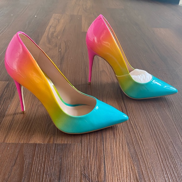 Steve Madden Zaney Rainbow Multicolor 